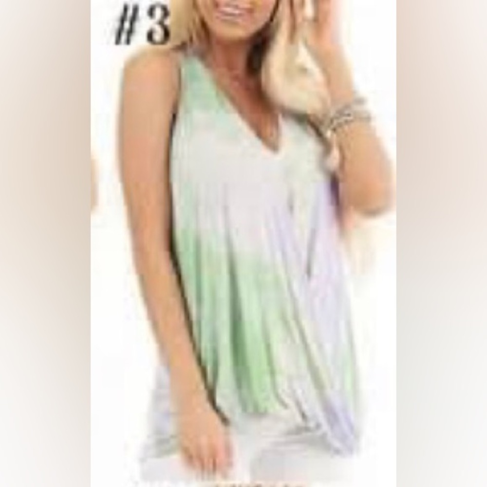 Tye Dye Boutique Tank Top 
New
Size XXL